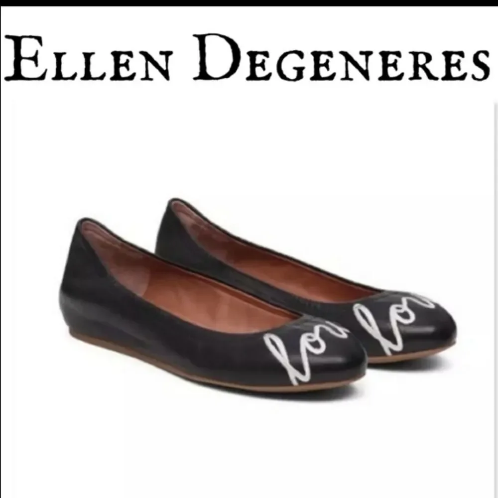 NIB Ellen Degeneres Kids Eg-Langlee Ballet Flats Leather